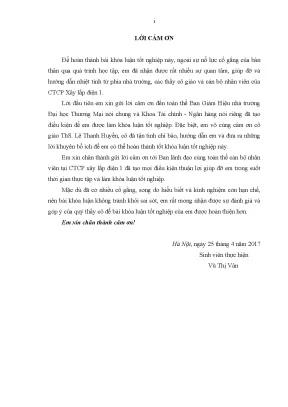 Luận văn phân tích tình hình tài chính của công ty cổ phần xây lắp điện 1 pcc1