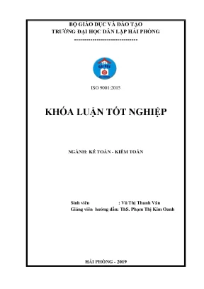 Luận văn hoàn thiện công tác lập và phân tích bảng cân đối kế toán tại công ty cổ phần cơ khí ô tô uông bí