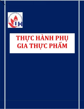 Luận văn báo cáo thực hành phụ gia thưc phẩm