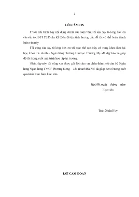 Luận văn quản trị rủi ro trong thanh toán quốc tế theo phương thức tín dụng chứng từ tại ngân hàng tmcp phương đông chi nhánh hà nội