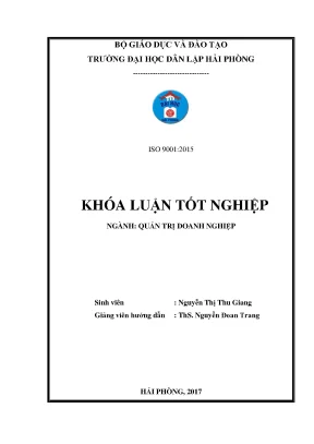 Luận văn nâng cao hiệu quả hoạt động sản xuất kinh doanh của công ty chăn ga gối đệm elan