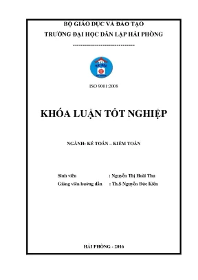 Luận văn hoàn thiện tổ chức kế toán thanh toán nhằm quản lý tốt công nợ tại công ty cổ phần đầu tư và xây lắp thương mại