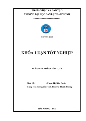 Luận văn lập và phân tích bảng cân đối kế toán tại công ty tnhh thương mại chung hằng