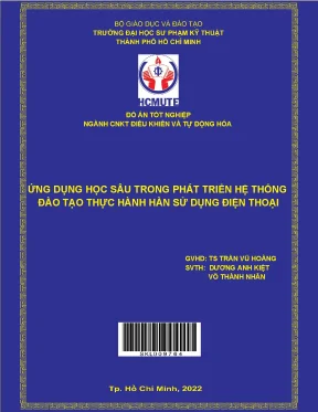 Luận văn thạc sĩ ứng dụng học sâu trong phát triển hệ thống đào tạo thực hành hàn sử dụng trên điện thoại