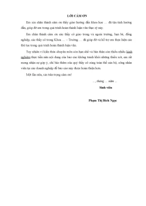 Luận văn một số giải pháp phát triển thị trường xuất khẩu hàng thủ công mỹ nghệ tại công ty tnhh đổi mới