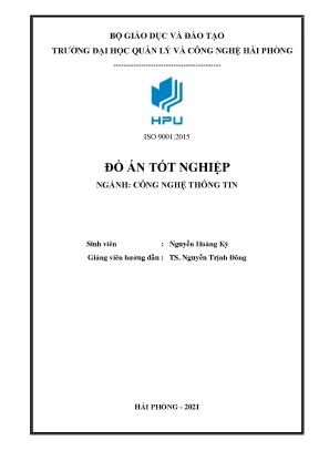 Luận văn ứng dụng vpostcode trong bài toán tìm đường đi trên bản đồ