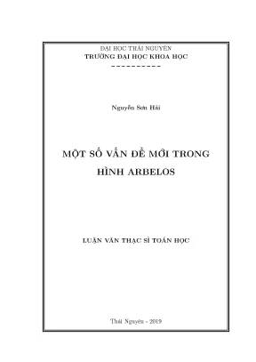 Luận văn thạc sĩ một số vấn đề mới trong hình arbelos