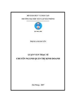 Luận văn thạc sĩ đẩy mạnh thực hiện hải quan điện tử trong thông quan hàng hóa xuất khẩu nhập khẩu tại cục hải quan hải phòng