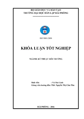 Luận văn nghiên cứu đánh giá một số tác động tới môi trường của dự án đầu tư xây dựng trang trại chăn nuôi lợn quy mô 2 400 con