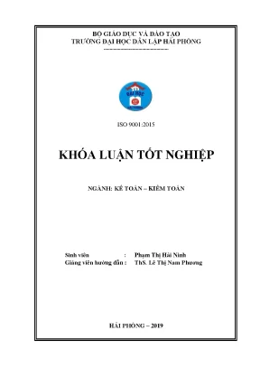 Luận văn hoàn thiện công tác kế toán tài sản cố định tại công ty tnhh sản xuất và thương mại mỹ tín