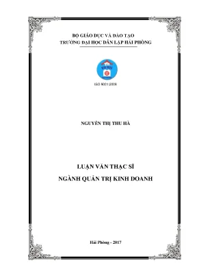 Luận văn thạc sĩ một số biện pháp tăng cường phát triển thương mại điện tử cho doanh nghiệp tại thành phố hải phòng
