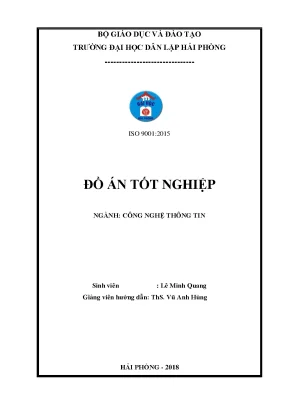 Luận văn xây dựng website quản lý trả chứng chỉ icdl