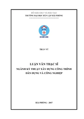 Luận văn thạc sĩ tính toán tải trọng động do gió và động đất tác dụng lên nhà cao tầng tại hải phòng