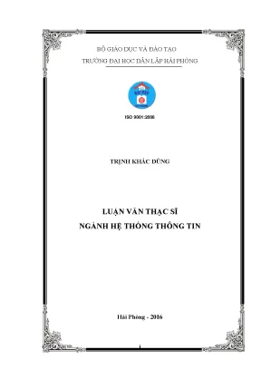 Luận văn học bán giám sát trên đồ thị với ứng dụng tra cứu ảnh