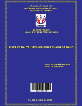 Luận văn thạc sĩ thiết kế đài truyền hình phát thanh đà nẵng