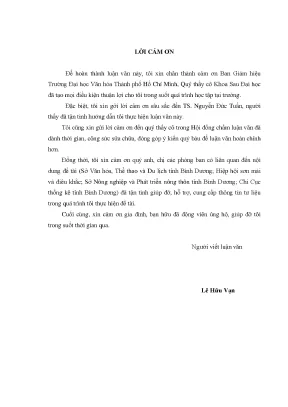 Luận văn làng nghề sơn mài tương bình hiệp bình dương trong phát triển du lịch