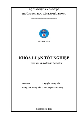 Luận văn hoàn thiện công tác kế toán vốn bằng tiền tại công ty cổ phần vật tư và vận tải itasco