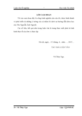 Luận văn học viện tài chính aof tình hình khai thác bảo hiểm tnds bắt buộc của chủ xe giới tại ttkd1 tổng công ty bảo hiểm xuân thành