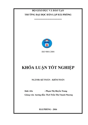 Luận văn hoàn thiện tổ chức kế toán thanh toán tại công ty tnhh sản xuất lan tian