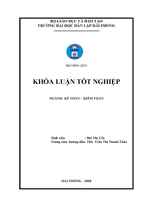 Luận văn hoàn thiện công tác kế toán doanh thu chi phí và xác định kết quả kinh doanh tại công ty cổ phần vận tải taxi cát bi
