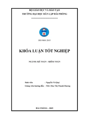 Luận văn hoàn thiện công tác lập và phân tích báo cáo tình hình tài chính tại công ty trách nhiệm hữu hạn an hiệp phát