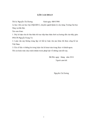 Luận văn thạc sĩ đề xuất giải pháp nâng cao chất lượng quản lý đấu thầu xây lắp của công ty tnhh một thành viên thủy lợi tam đảo