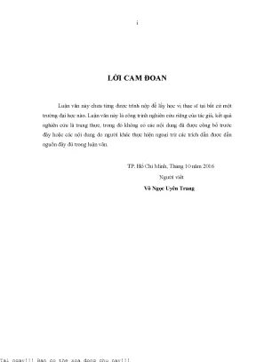 Mối quan hệ giữa đa dạng hóa thu nhập và lợi nhuận của các ngân hàng thương mại việt nam luận văn thạc sĩ tài chính ngân hàng