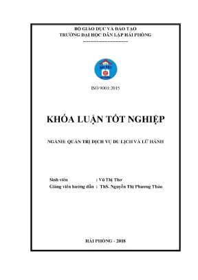 Luận văn khai thác hiệu quả loại hình du lịch văn hóa tại di sản văn hóa hoàng thành thăng long hà nội