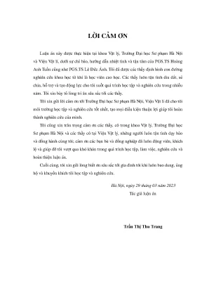 Luận án tiến sĩ chuyển pha kim loại điện môi trong một số hệ tương quan mạnh trên mạng quang học
