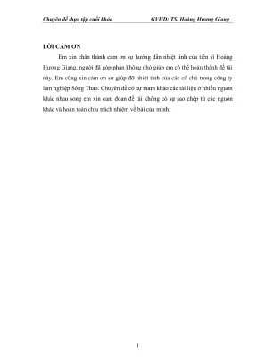 Chuyên đề thực tập thực trạng giải pháp hoàn thiện công tác hạch toán tài sản cố định tại công ty lâm nghiệp sông thao