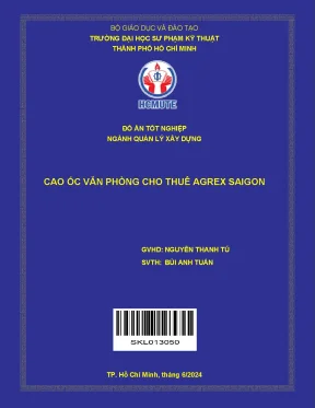 Đồ án tốt nghiệp quản lý xây dựng cao ốc văn phòng cho thuê agrex saigon