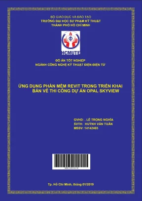 Ứng dụng phần mềm revit trong triển khai bản vẽ thi công dự án opal skyview