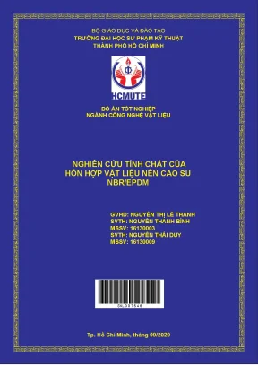 Nghiên cứu tính chất của hỗn hợp vật liệu nền cao su nbrepdm