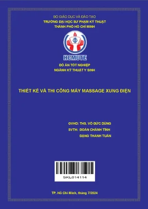 Đồ án tốt nghiệp kỹ thuật y sinh thiết kế và thi công máy massage xung điện