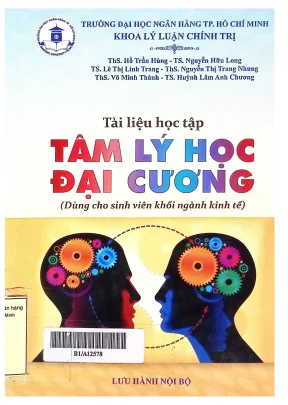 Tài liệu học tập tâm lý học đại cương dùng cho sinh viên khối ngành kinh tế hồ trần hùng và những người khác