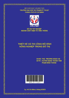 Thiết kế và thi công mô hình nông nghiệp trong đô thị