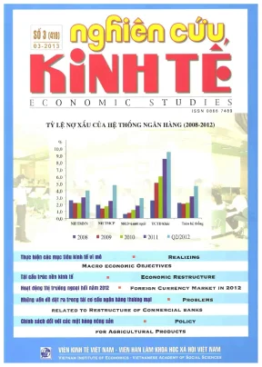 Nghiên cứu kinh tế 418 ban biên tập nguyễn hữu đạt và nh ng kh