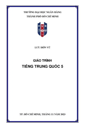 Giáo trình tiếng trung quốc 5