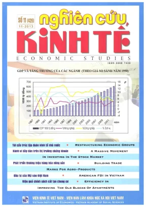 Nghiên cứu kinh tế 426 ban biên tập nguyễn hữu đạt và nh ng kh