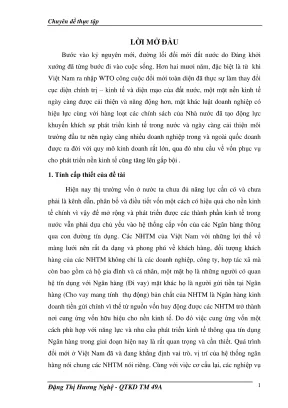 Chuyên đề thực tập giải pháp tăng cường huy động vốn tại chi nhánh nhnoptnt huyện vĩnh tường