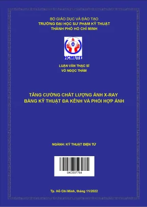 Tăng cường chất lượng ảnh xray bằng kỹ thuật đa kênh và phối hợp ảnh