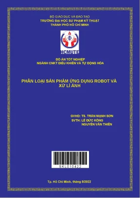 Phân loại sản phẩm ứng dụng robot và xử lí ảnh