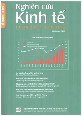 Nghiên cứu kinh tế 461 ban biên tập trần đình thiên và nh ng kh