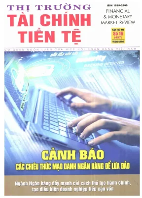 Thị trường tài chính tiền tệ 457 ban biên tập trần thị thanh bích và nh ng kh