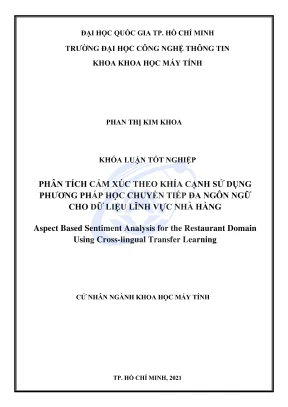 Khóa luận tốt nghiệp khoa học máy tính suy luận đa ngôn ngữ dựa trên mô hình ngôn ngữ theo ngữ cảnh kết hợp tăng cường dữ liệu