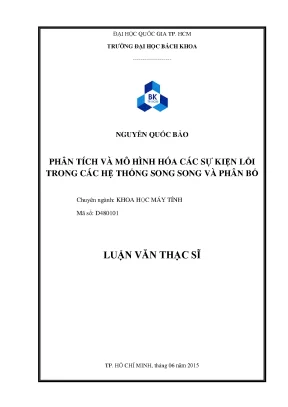 Luận văn thạc sĩ khoa học máy tính phân tích và mô hình hóa các sự kiện lõi trong các hệ thống song song và phân bố
