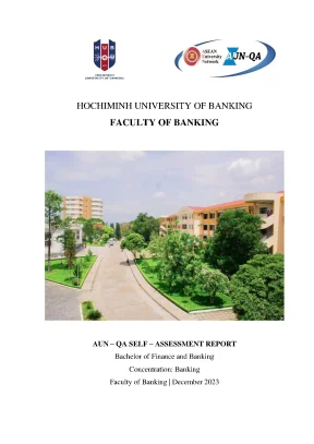 Self assessment report for aun qa bachelor of finance and banking trần chí chinh ông văn năm