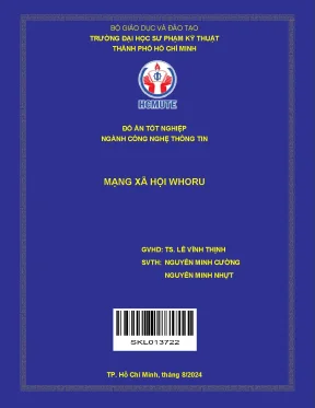 Đồ án tốt nghiệp công nghệ thông tin mạng xã hội whoru