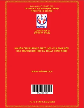 Nghiên cứu phương thức học của sinh viên các trường đại học kỹ thuật công nghệ