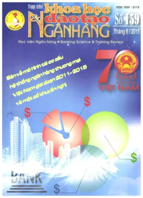 Khoa học và đào tạo ngân hàng 159 ban biên tập đỗ thị kim hảo và nh ng kh